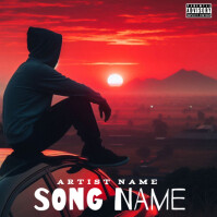 Sunset Mixtape Album Cover  Album Cover template