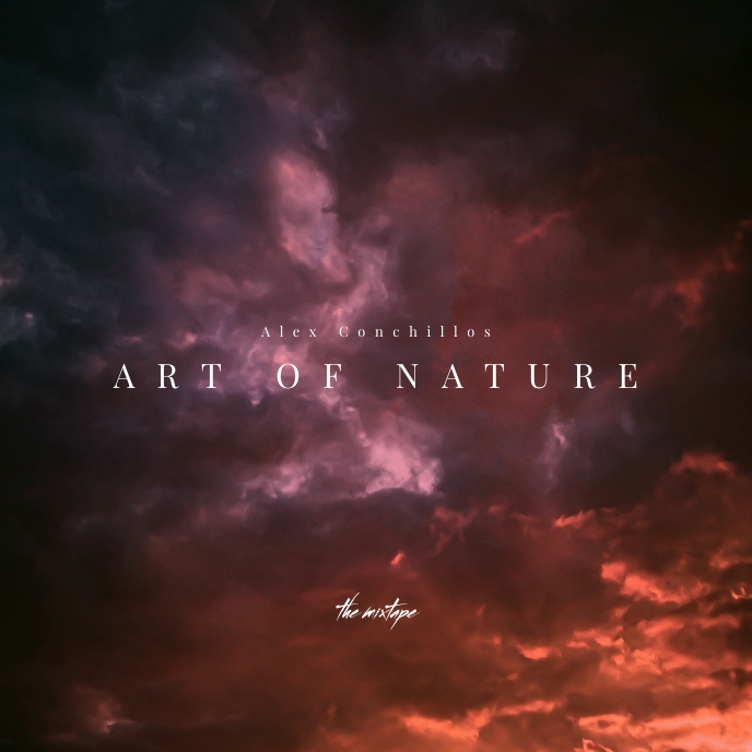 Sunset Orange Clouds Sky CD Cover Music Template | PosterMyWall