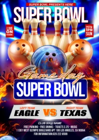 SUPER BOWL A6 template