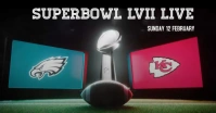 Super Bowl Fb Obraz udostępniany na Facebooku template