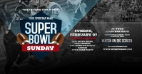 Super Bowl Sunday Facebook Shared Image template