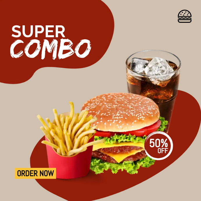 Combo Set Post SUPER COMBO INSTAGRAM POST Template | PosterMyWall