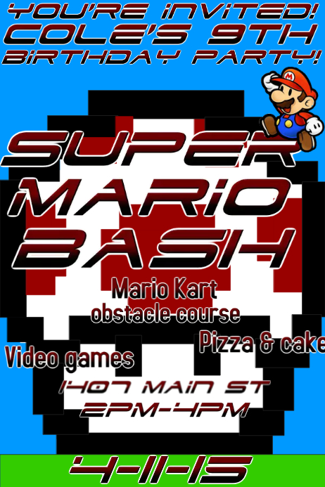 Modele Affiche D Anniversaire Postermywall Modele Affiche D Anniversaire Postermywall