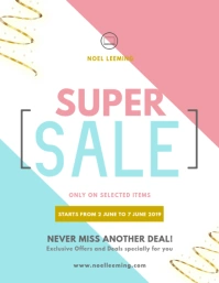 Super Sale Flyer