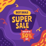 Super Sale Template | PosterMyWall