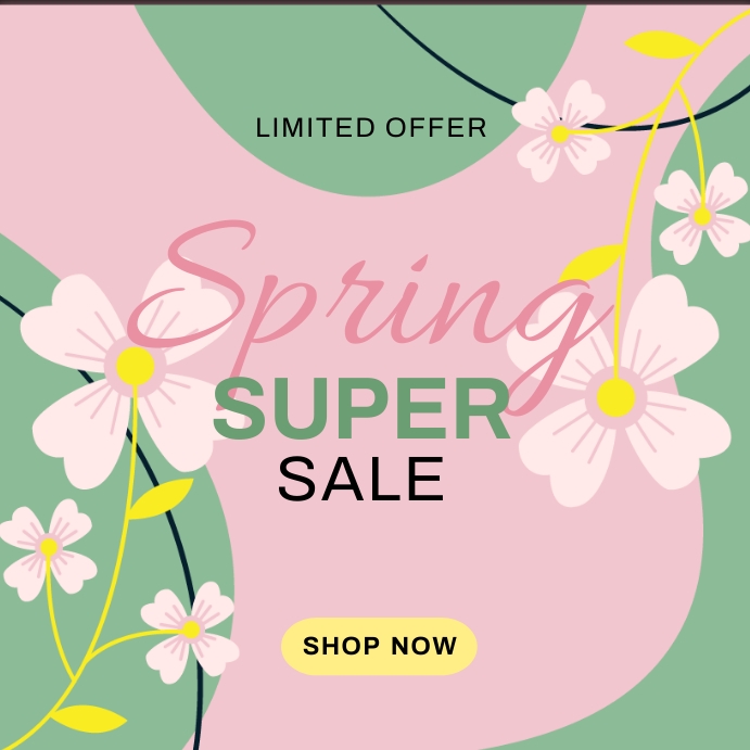Super Sale Instagram Post Template | PosterMyWall