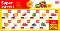 Super Savers Catalog ภาพที่แชร์บน Facebook template
