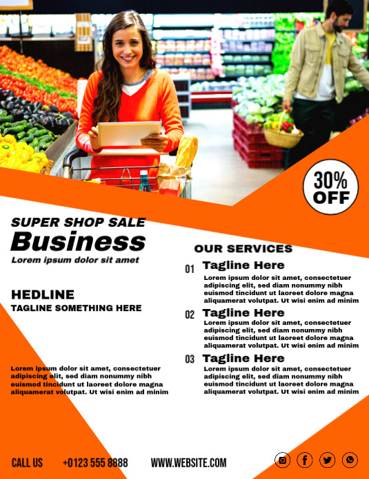 Super Shop Business Flyer Template | PosterMyWall