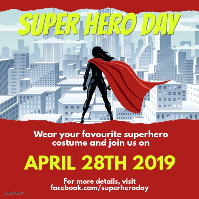 Superhero Poster Template Portal Tutorials