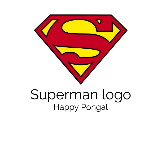 Superman Logo Printable
