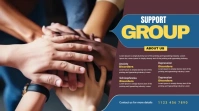 Support Group Ad Twitter Post template