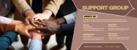 Support Group Ad Facebook Cover Photo template