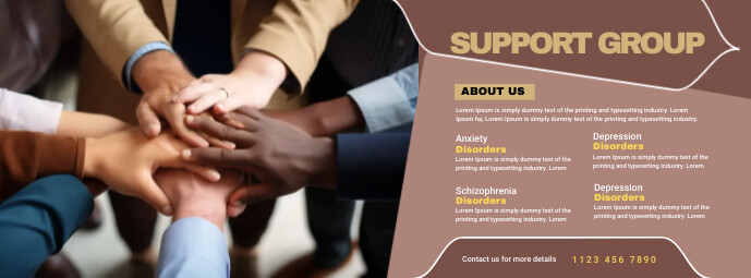 Support Group Ad Template | PosterMyWall