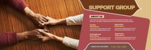 Support Group Ad ส่วนหัวอีเมล template