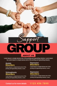 Support Group Banner template