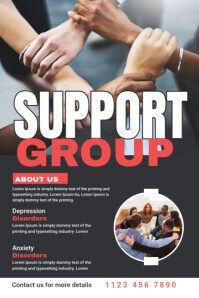 637+ Free Templates for 'Support group' | PosterMyWall