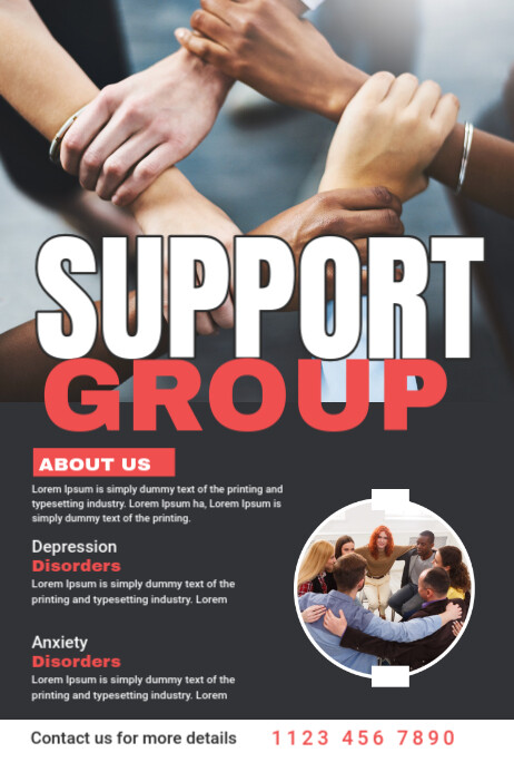 Copy of Support Group Banner | PosterMyWall