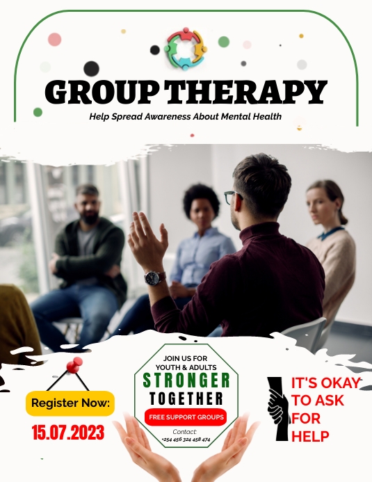 Support group Template | PosterMyWall
