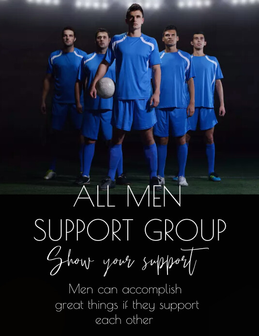Support group Template | PosterMyWall