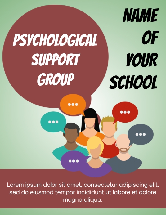Support Group Template | PosterMyWall