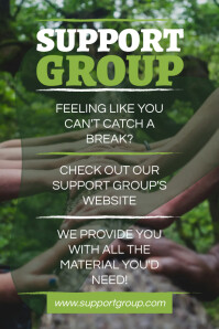 Support Group poster Template | PosterMyWall