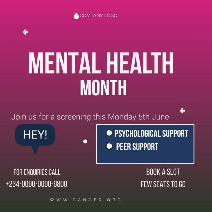 Plantilla de Support group flyer (1) | PosterMyWall