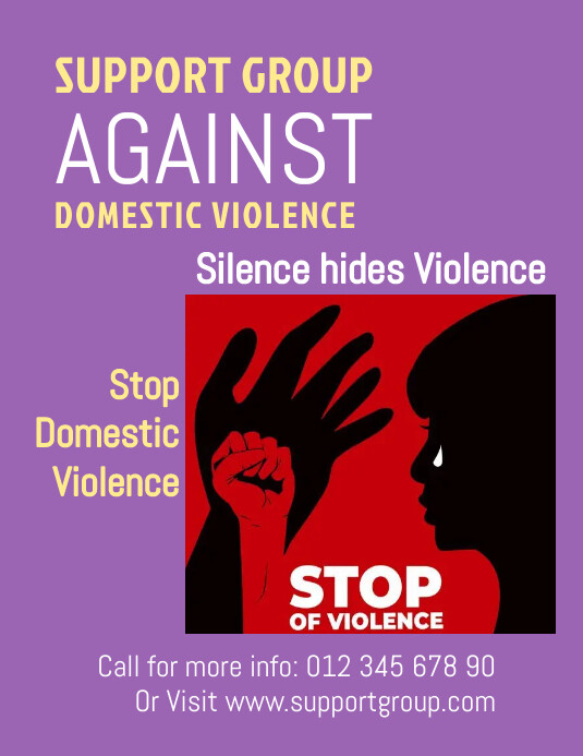 SUPPORT GROUP FLYER DESIGN Template | PosterMyWall