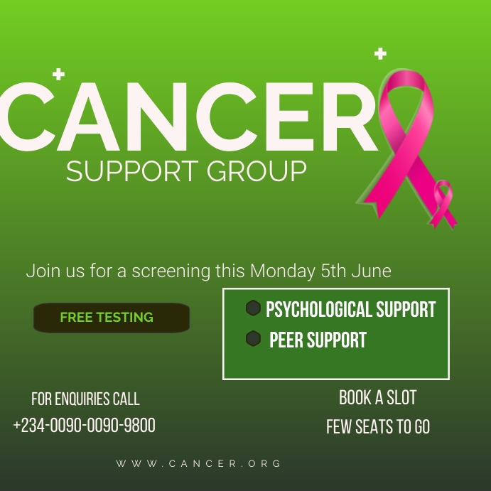 Support group flyer Template | PosterMyWall