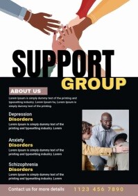 Support Group Flyer Template | PosterMyWall