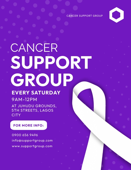 Support group flyer Template | PosterMyWall