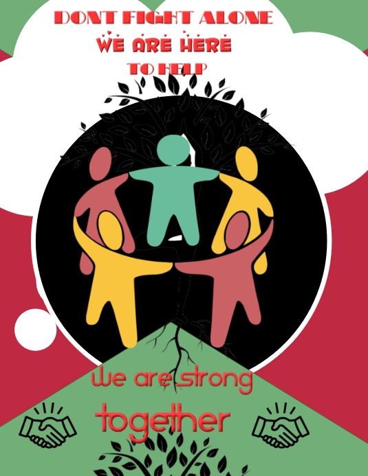 Support Group Sign Image Copy of Support Group Flyer | PosterMyWall
