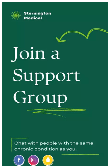 Support Group Flyer Template