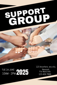 Support Group poster Template | PosterMyWall