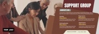 Support Group Tumblr Banner template