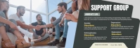Support Group Tumblr Banner template