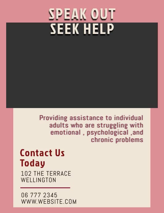 SUPPORTIVE FLYER DESIGN Template | PosterMyWall