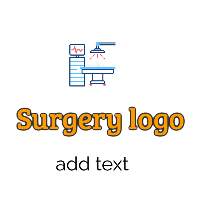 Surgery Simulation Logo Surgery logo design template. | PosterMyWall