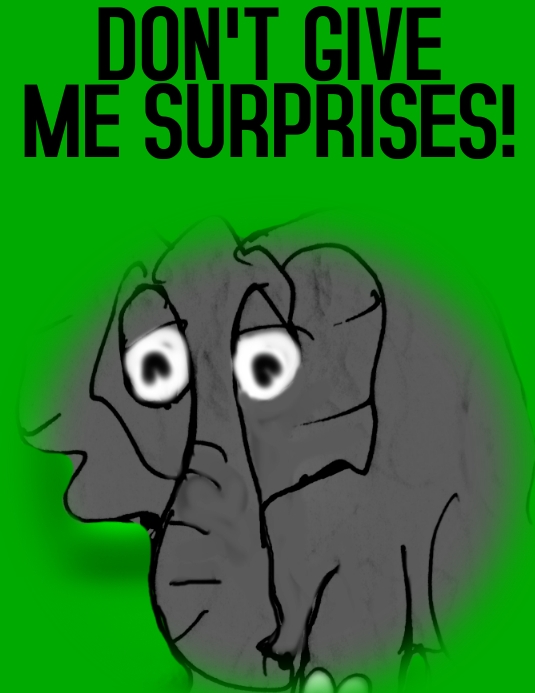 Surprise Me Flyer (US Letter) template