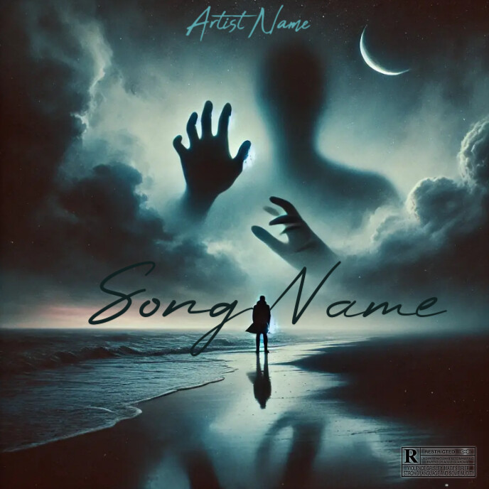 Surreal Cover , Shadow Album Cover Template | PosterMyWall
