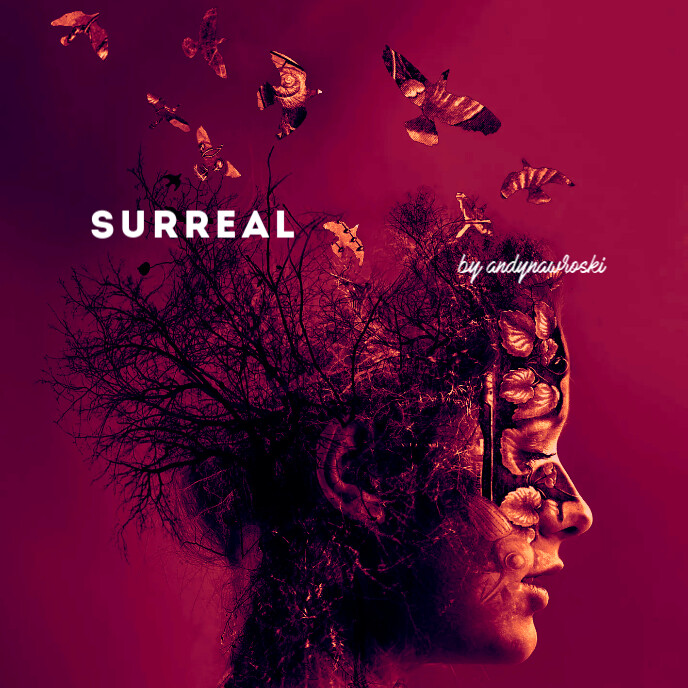 Surreal Fantasy CD Cover Art Template | PosterMyWall
