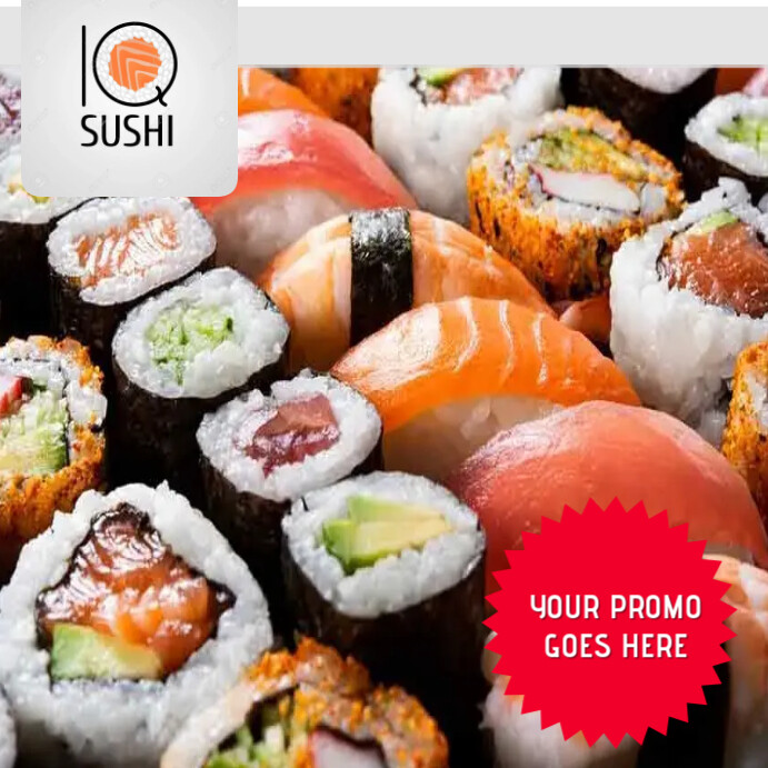 SUSHI Template | PosterMyWall