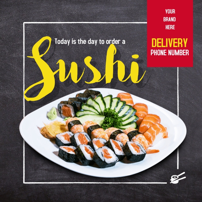 SUSHI Template | PosterMyWall