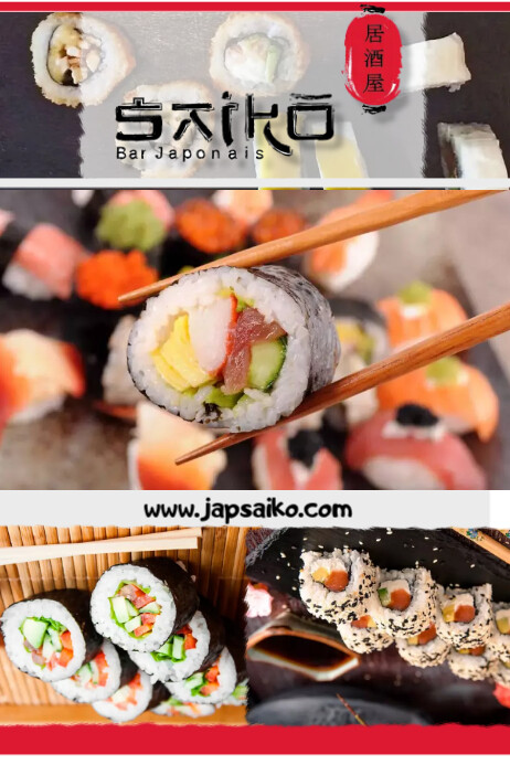 sushi2 Poster template