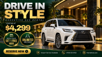 Sort Executive SUV Rental ตัวอย่างภาพบน YouTube Template