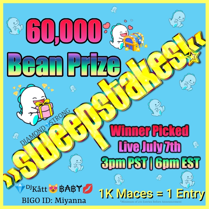 Sweepstakes Template PosterMyWall