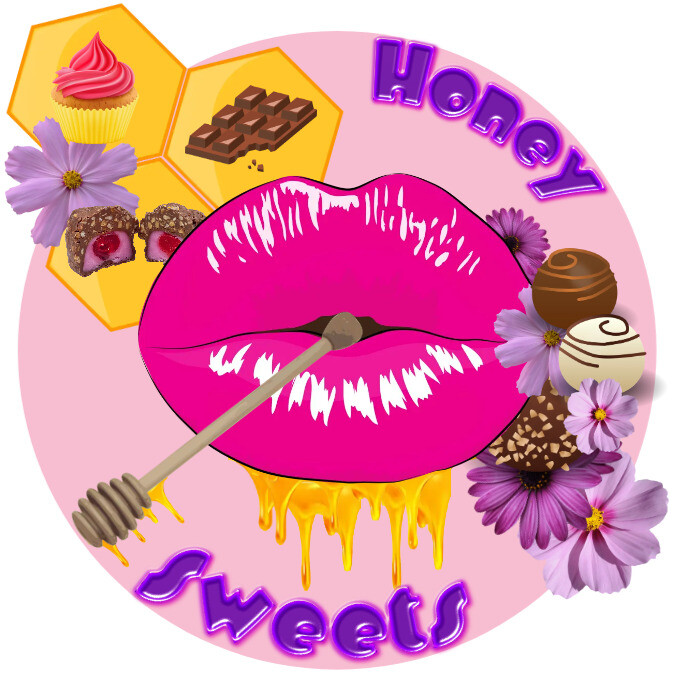 sweets, logos, chocolate bombs, branding, sticker, cupcakes โลโก้ template
