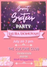 sweetsixteenparty A5 template