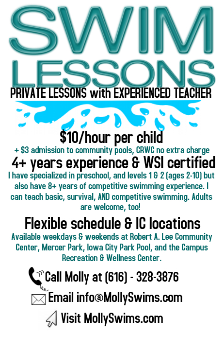 Swim Lessons Poster Template | PosterMyWall