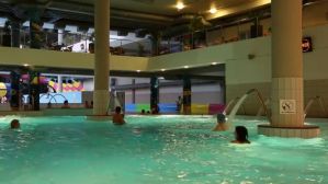 Brown Indoor Swimming Pool YouTube-miniature Template