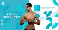 Swim Skills Facebook Shared Image template